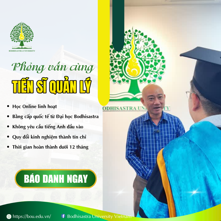 [BOU] Phỏng Vấn Cùng Tiến Sĩ Quản Lý: Khám Phá Lộ Trình Đỉnh Cao Học Vấn