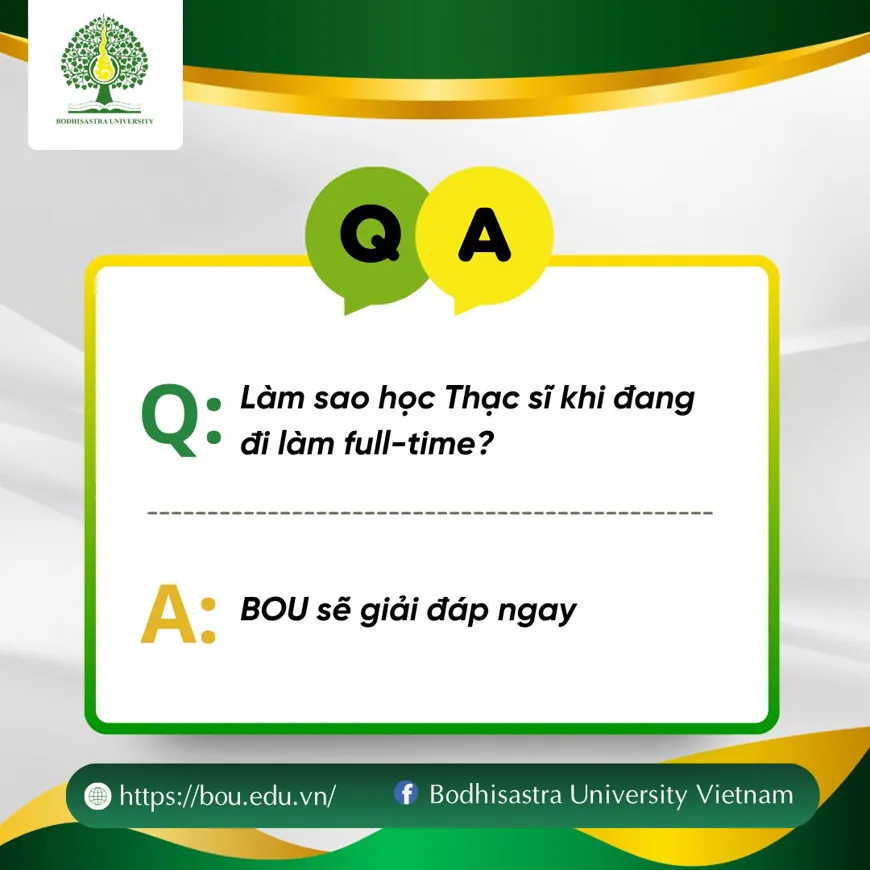 [Q&A] VỪA LÀM VIỆC FULL-TIME, VỪA HỌC THẠC SĨ – LIỆU CÓ KHẢ THI?