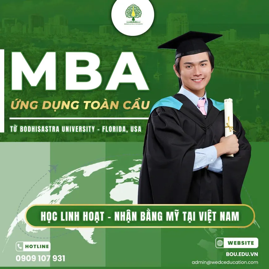 MBA ỨNG DỤNG TOÀN CẦU – BƯỚC NHẢY VƯƠN TẦM SỰ NGHIỆP