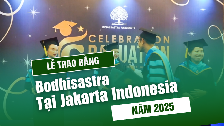 LỄ TRAO BẰNG DANH DỰ BOU 2025 TẠI JAKARTA INDONESIA 2025