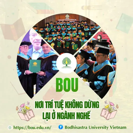 HỌC Ở BOU – NƠI TRÍ TUỆ KHÔNG DỪNG LẠI Ở RANH GIỚI NGÀNH NGHỀ