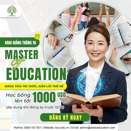 KHAI GIẢNG THÁNG 10 – NGÀNH QUẢN LÝ GIÁO DỤC