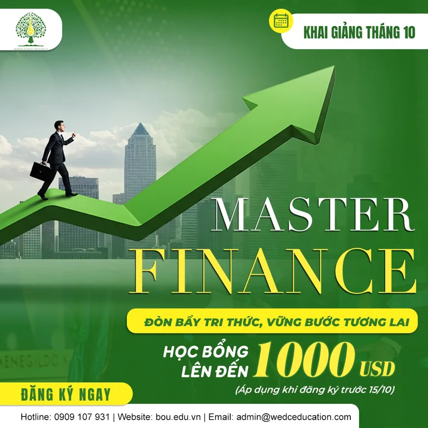 KHAI GIẢNG THÁNG 10 – NGÀNH TÀI CHÍNH QUỐC TẾ