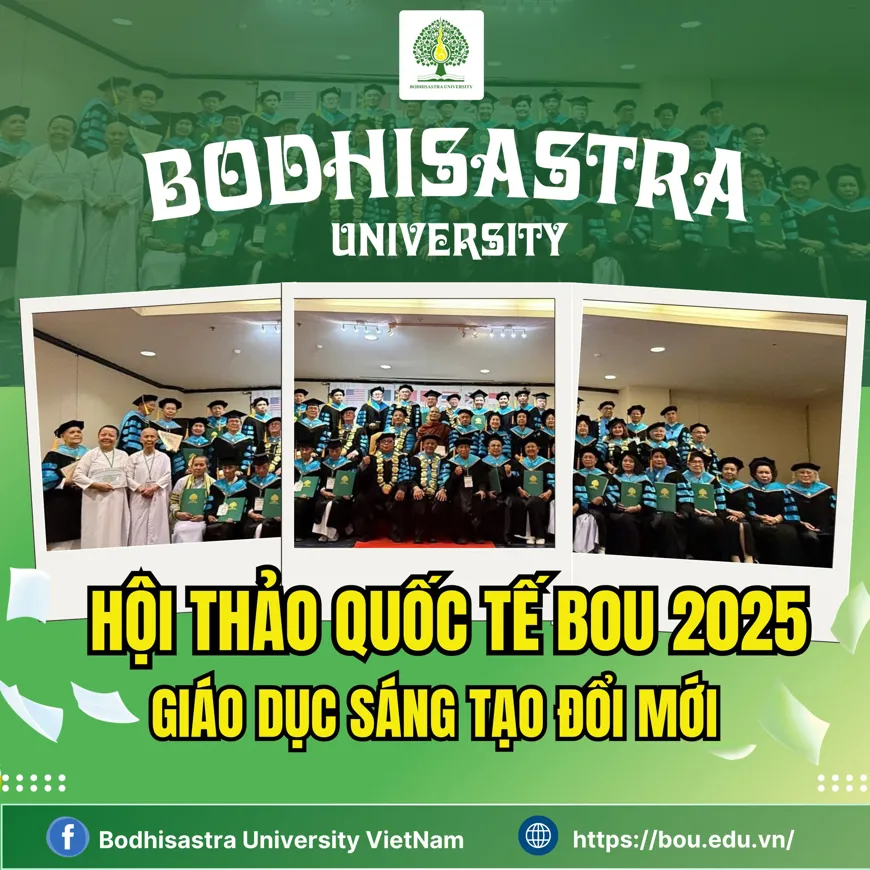 HỘI THẢO QUỐC TẾ BOU 2025 – “GIÁO DỤC SÁNG TẠO & ĐỔI MỚI VÌ MỘT XÃ HỘI TỐT ĐẸP HƠN”