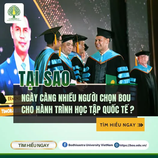 VÌ SAO NGÀY CÀNG NHIỀU NGƯỜI CHỌN BODHISASTRA UNIVERSITY CHO HÀNH TRÌNH HỌC TẬP QUỐC TẾ