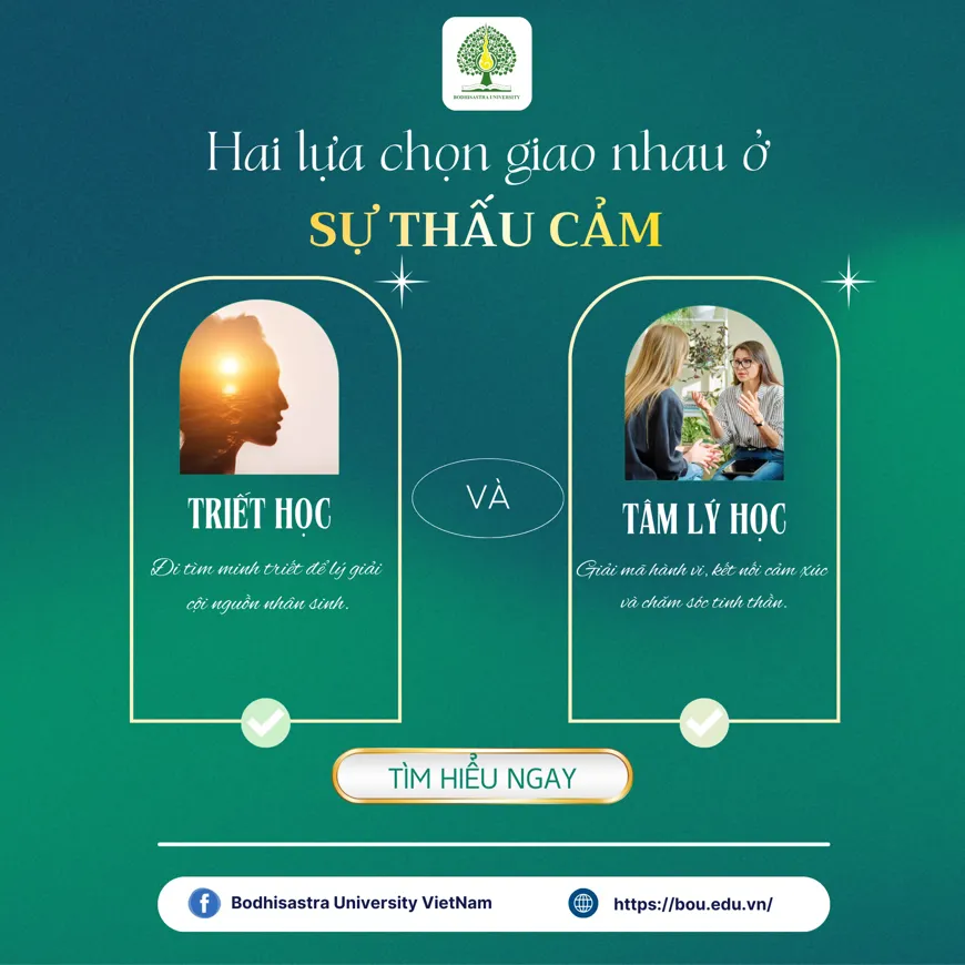 TÂM LÝ HỌC & TRIẾT HỌC – HAI CON ĐƯỜNG GẶP NHAU Ở “SỰ THẤU CẢM”